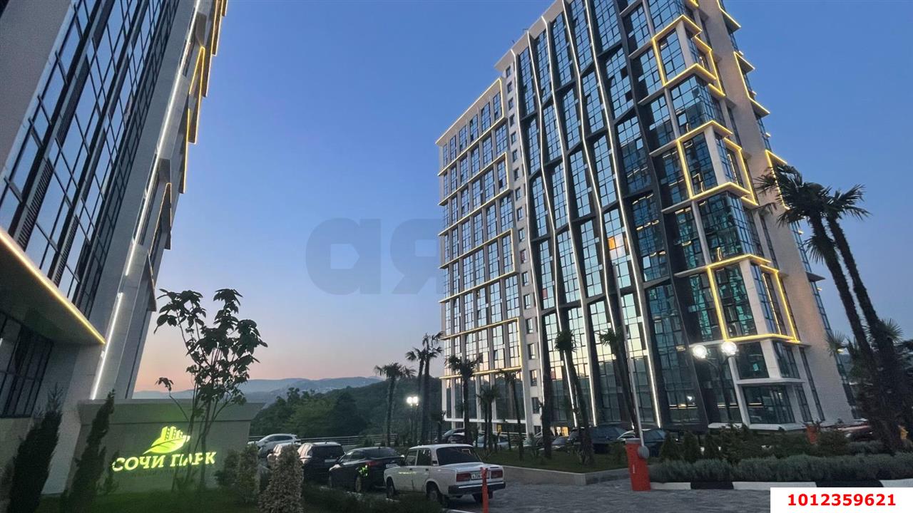 Фото №12: Студия 23 м² - Сочи, Хостинский, жилой комплекс Сочи Парк, мкр. Бытха, ул. Ясногорская, 16/6к1