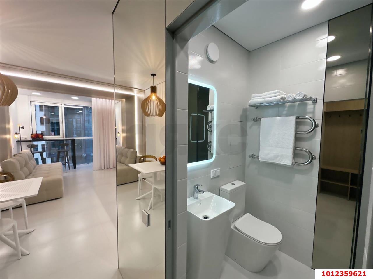 Фото №7: Студия 23 м² - Сочи, Хостинский, жилой комплекс Сочи Парк, мкр. Бытха, ул. Ясногорская, 16/6к1