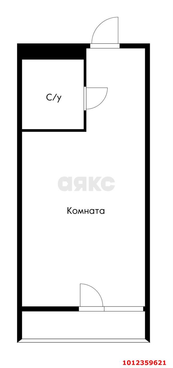 Фото №14: Студия 23 м² - Сочи, Хостинский, жилой комплекс Сочи Парк, мкр. Бытха, ул. Ясногорская, 16/6к1