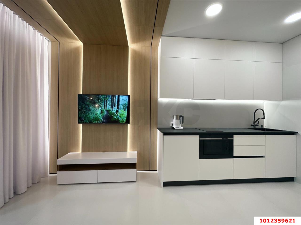 Фото №1: Студия 23 м² - Сочи, Хостинский, жилой комплекс Сочи Парк, мкр. Бытха, ул. Ясногорская, 16/6к1