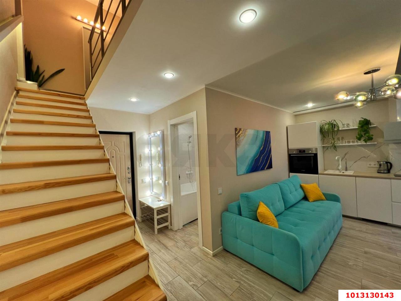 Фото №3: 2-комнатная квартира 27 м² - Сочи, Центральный, мкр. Новый Сочи, ул. Клубничная, 32Е