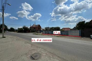 Фото №5: Земельный участок 4.63 сот. - Краснодар, мкр. Славянский, ул. 4-я Линия, 43