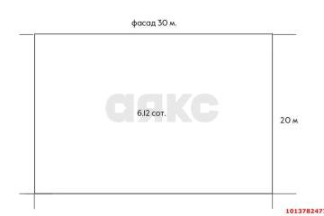 Фото №3: Земельный участок 6.12 сот. - Краснодар, п. коттеджный  Комарово, ул. Купчинская, 12