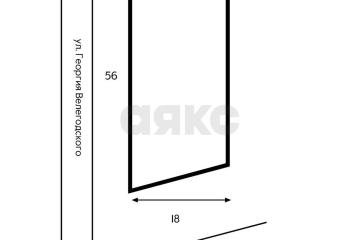 Фото №2: Земельный участок 8.89 сот. - Пригородный, мкр. Карасунский внутригородской округ, ул. Василия Монастырного, 17