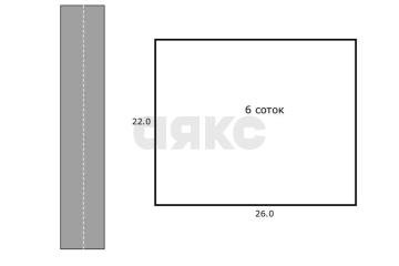 Фото №4: Земельный участок 6 сот. - Козет, ул. Московская, 15