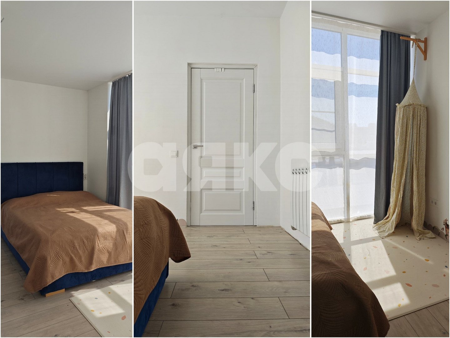 Фото №11: 3-комнатная квартира 54 м² - Сочи, Адлерский, Адлер, мкр. Голубые Дали, ул. Гастелло, 27Б