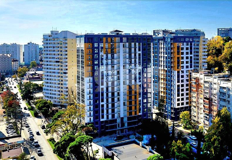 Фото №31: 3-комнатная квартира 54 м² - Сочи, Адлерский, Адлер, мкр. Голубые Дали, ул. Гастелло, 27Б