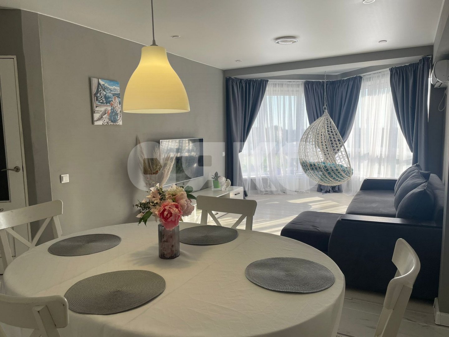 Фото №2: 3-комнатная квартира 82 м² - Сочи, жилой комплекс Урожайный, мкр. Весёлое, ул. Урожайная, 71/1