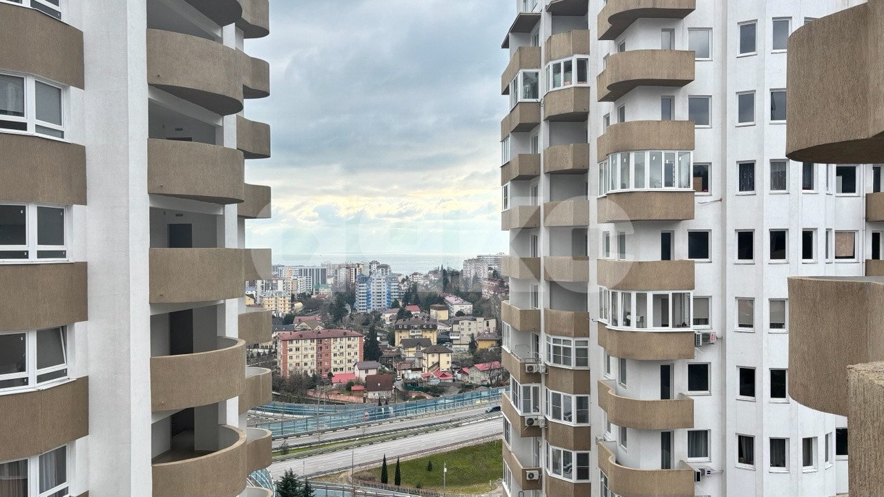 Фото №1: 1-комнатная квартира 47 м² - Сочи, Центральный, мкр. Мамайка, пер. Теневой, 10Ак1