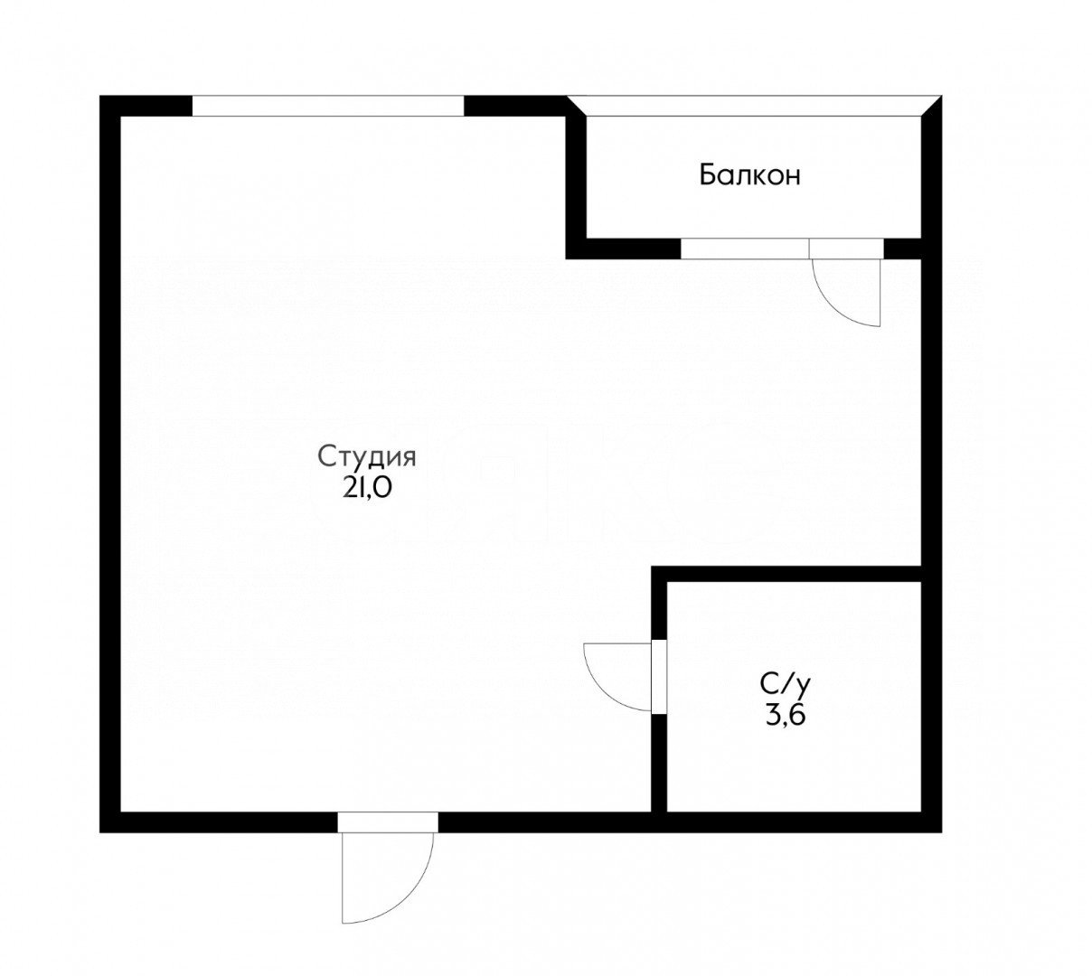 Фото №20: Студия 24 м² - Дагомыс, Лазаревский, мкр. жилой комплекс Каравелла Португалии, ул. Старошоссейная, 5к4