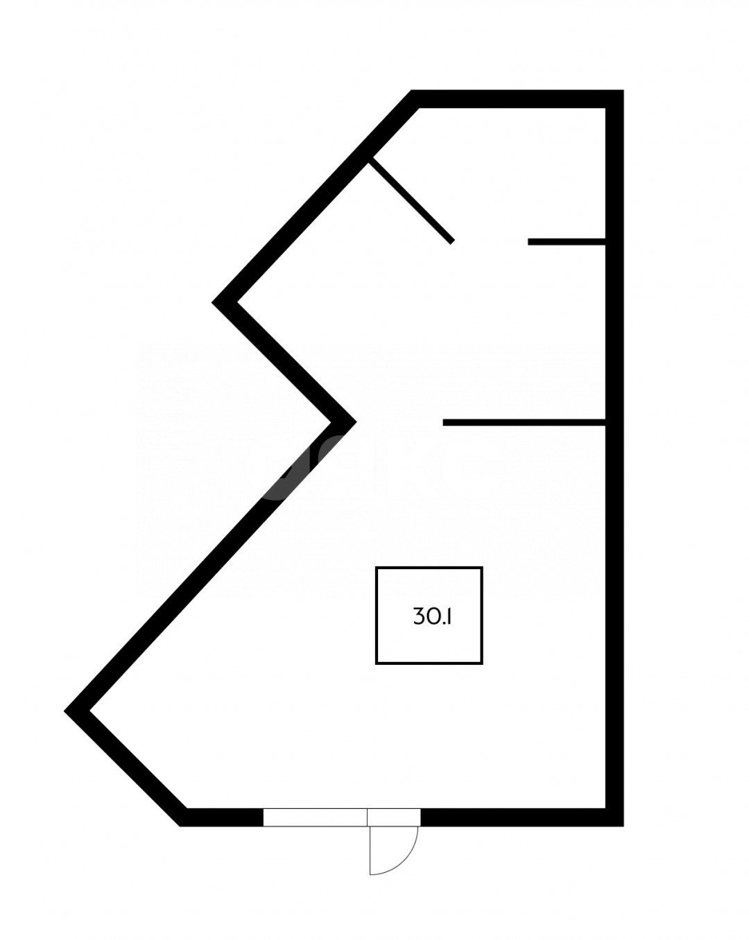 Фото №25: Апартаменты 30 м² - Сочи, Центральный, мкр. Мамайка, ул. Плеханова, 55А
