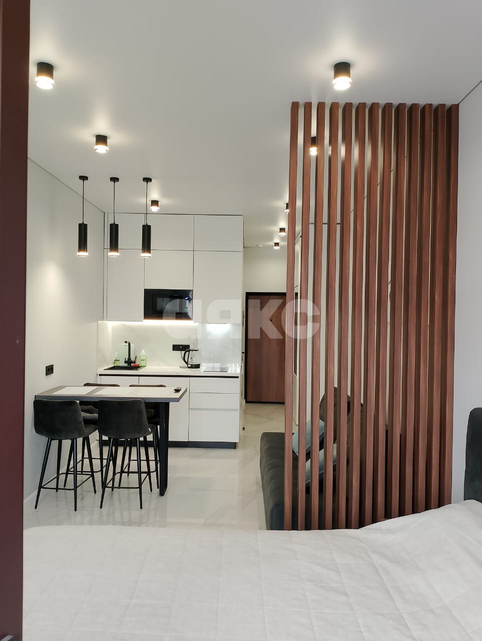 Фото №1: Студия 29 м² - Дагомыс, Лазаревский, мкр. жилой комплекс Аллея Парк, ул. Батумское шоссе, 28А