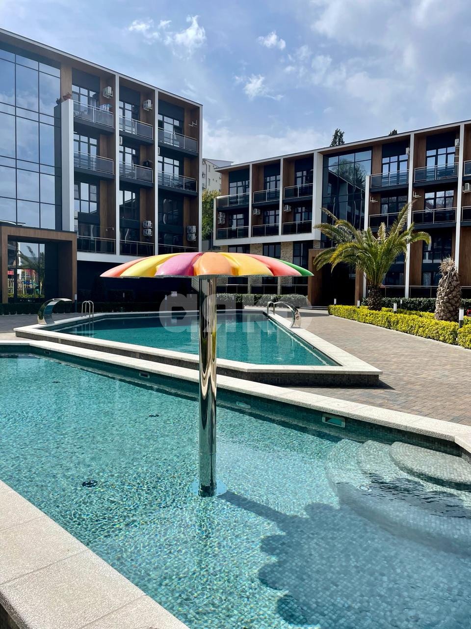 Фото №7: Студия 24 м² - Сочи, Лазаревский, Вардане, мкр. жилой комплекс Морской Квартал, ул. Львовская, 70Ак4