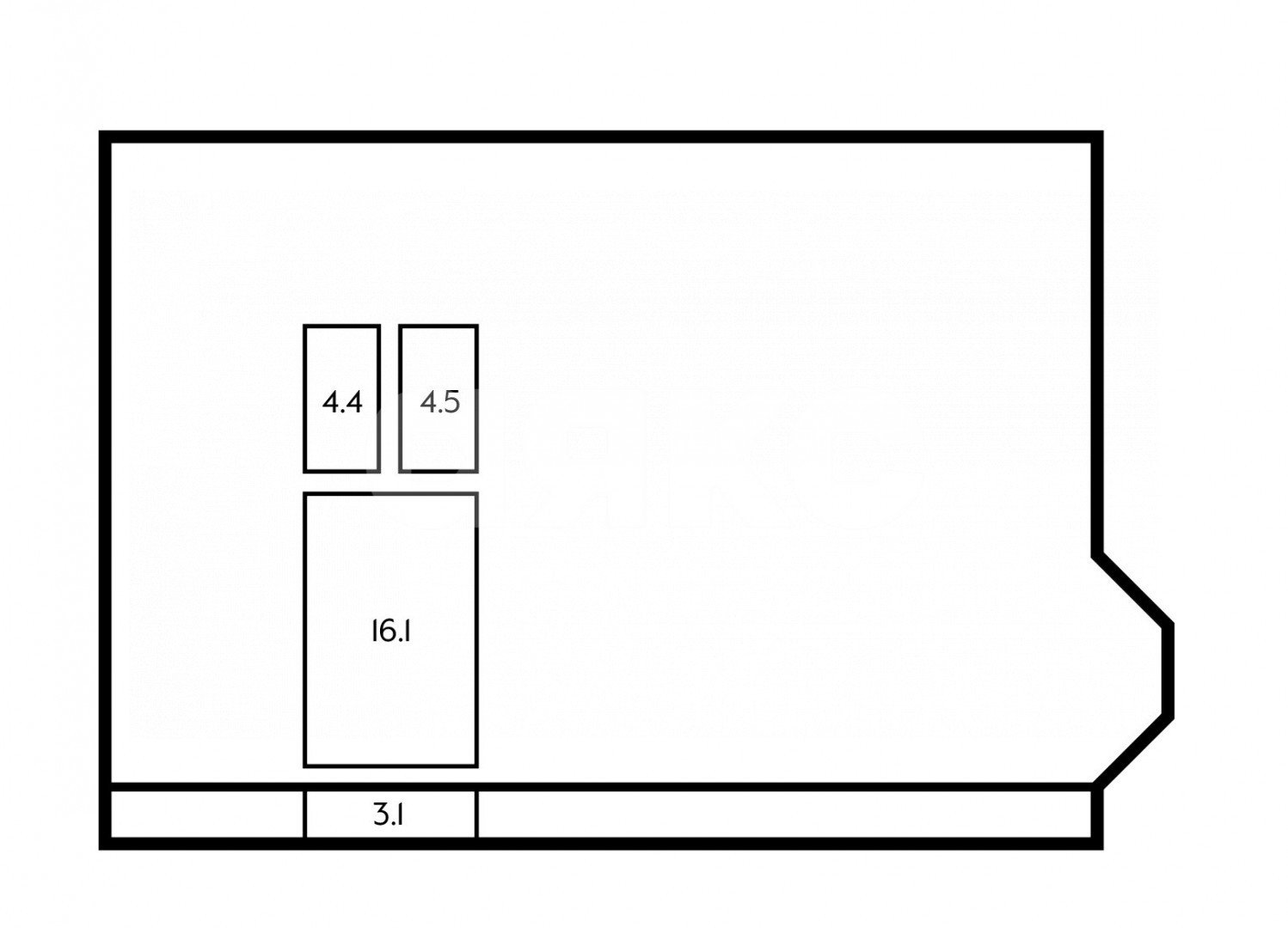 Фото №26: Студия 25 м² - Сочи, Центральный, мкр. Новый Сочи, ул. Виноградная, 135/13