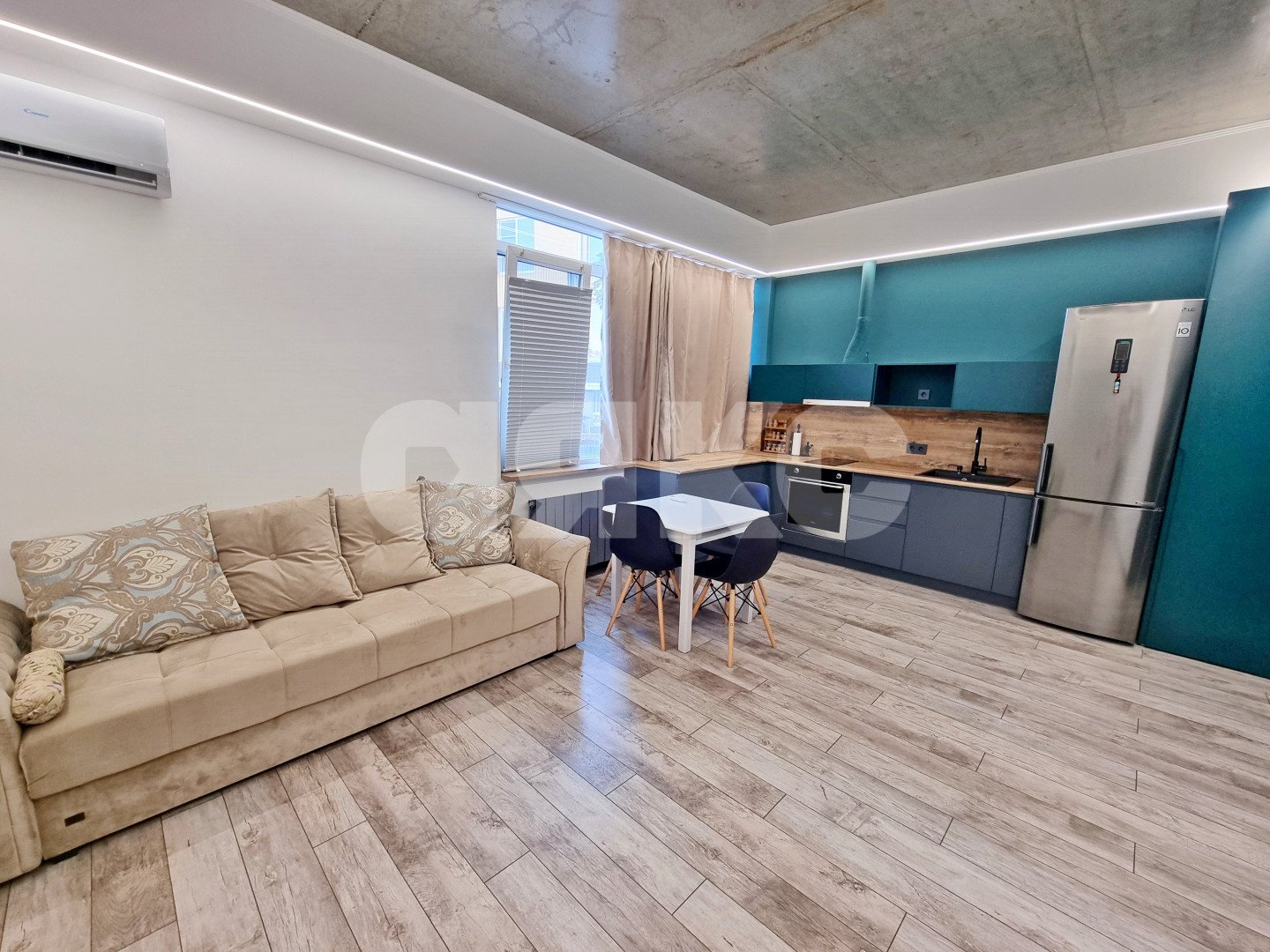 Фото №1: 1-комнатная квартира 46 м² - Сочи, Центральный, мкр. Завокзальный, ул. Альпийская, 90/4