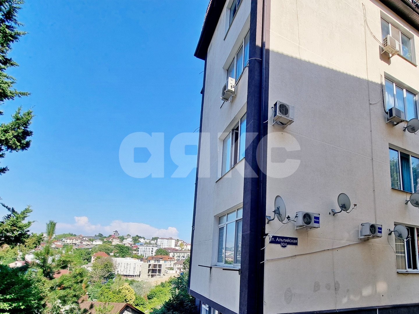 Фото №19: 1-комнатная квартира 46 м² - Сочи, Центральный, мкр. Завокзальный, ул. Альпийская, 90/4