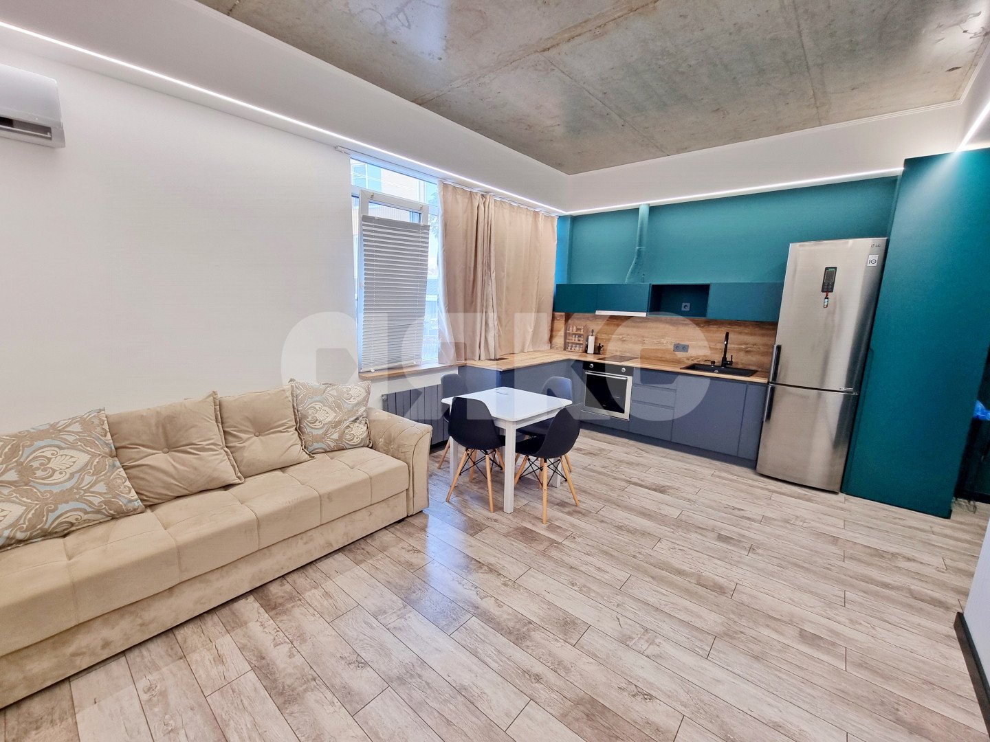 Фото №4: 1-комнатная квартира 46 м² - Сочи, Центральный, мкр. Завокзальный, ул. Альпийская, 90/4