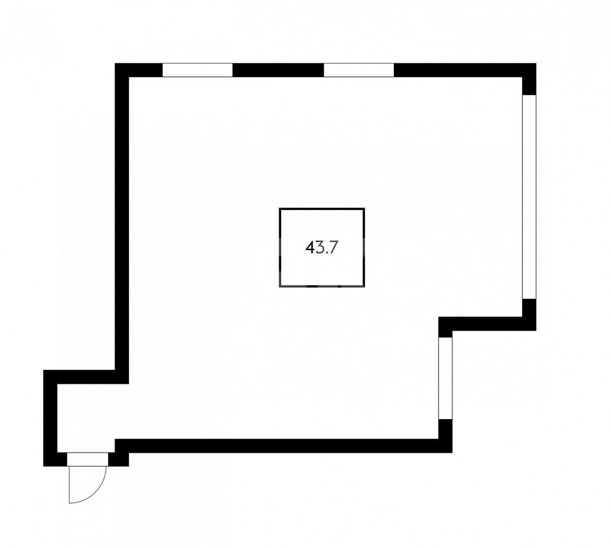 Фото №11: Студия 43 м² - Сочи, Центральный, мкр. Мамайка, ул. Полтавская, 14