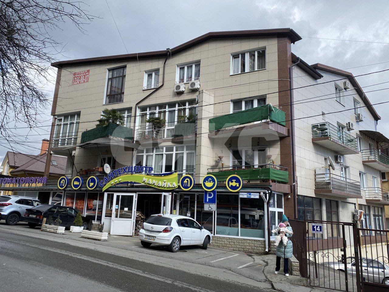 Фото №7: 2-комнатная квартира 53 м² - Сочи, Центральный, мкр. Мамайка, ул. Крымская, 9А