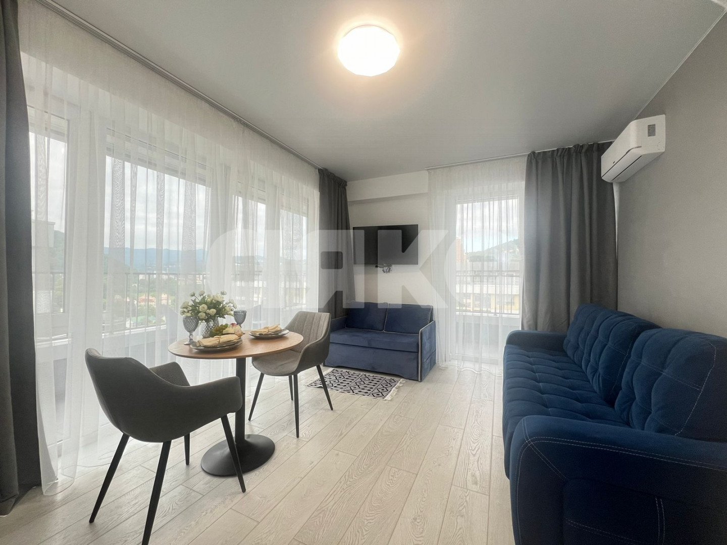 Фото №1: Студия 41 м² - Дагомыс, Лазаревский, мкр. жилой комплекс Каравелла Португалии, ул. Старошоссейная, 5к4