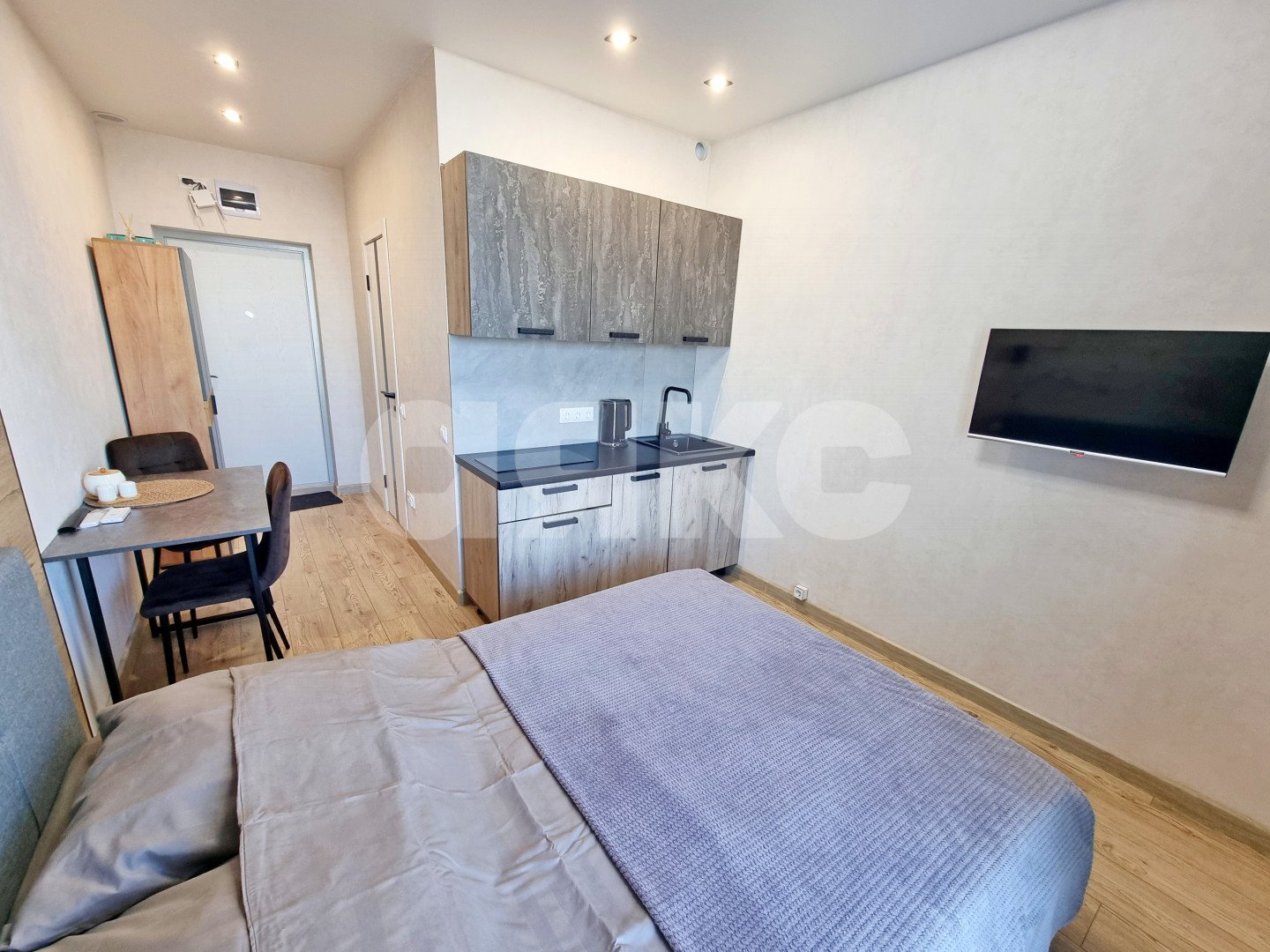 Фото №3: Студия 19 м² - Сочи, Хостинский, жилой комплекс Кислород, мкр. Бытха, ул. Ясногорская, 16/2к1