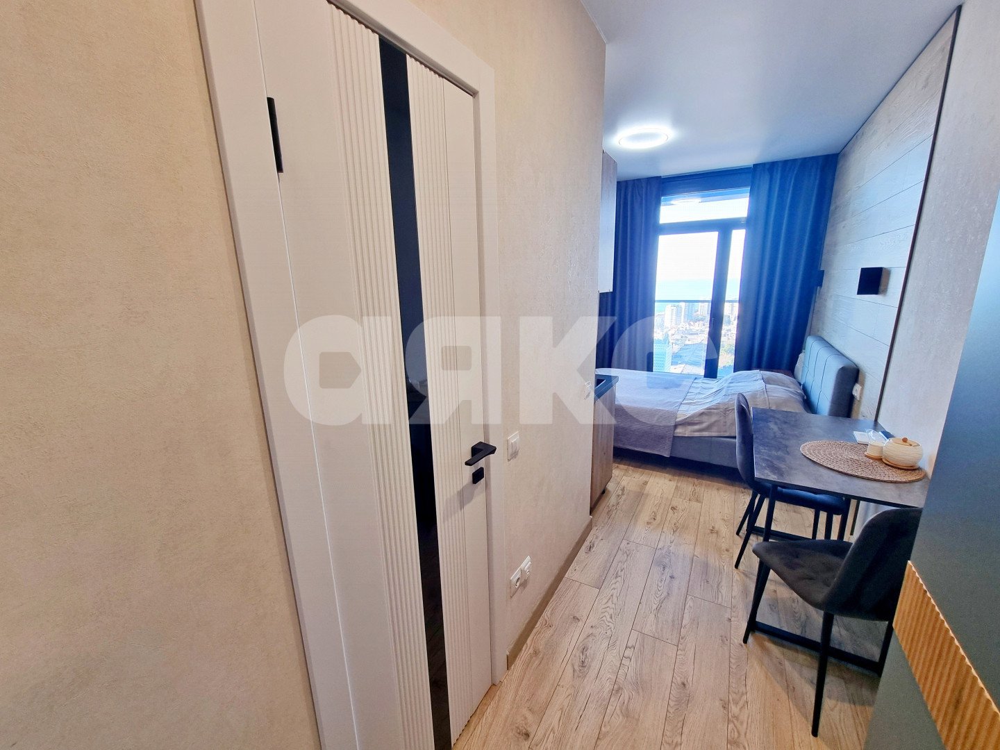 Фото №6: Студия 19 м² - Сочи, Хостинский, жилой комплекс Кислород, мкр. Бытха, ул. Ясногорская, 16/2к1