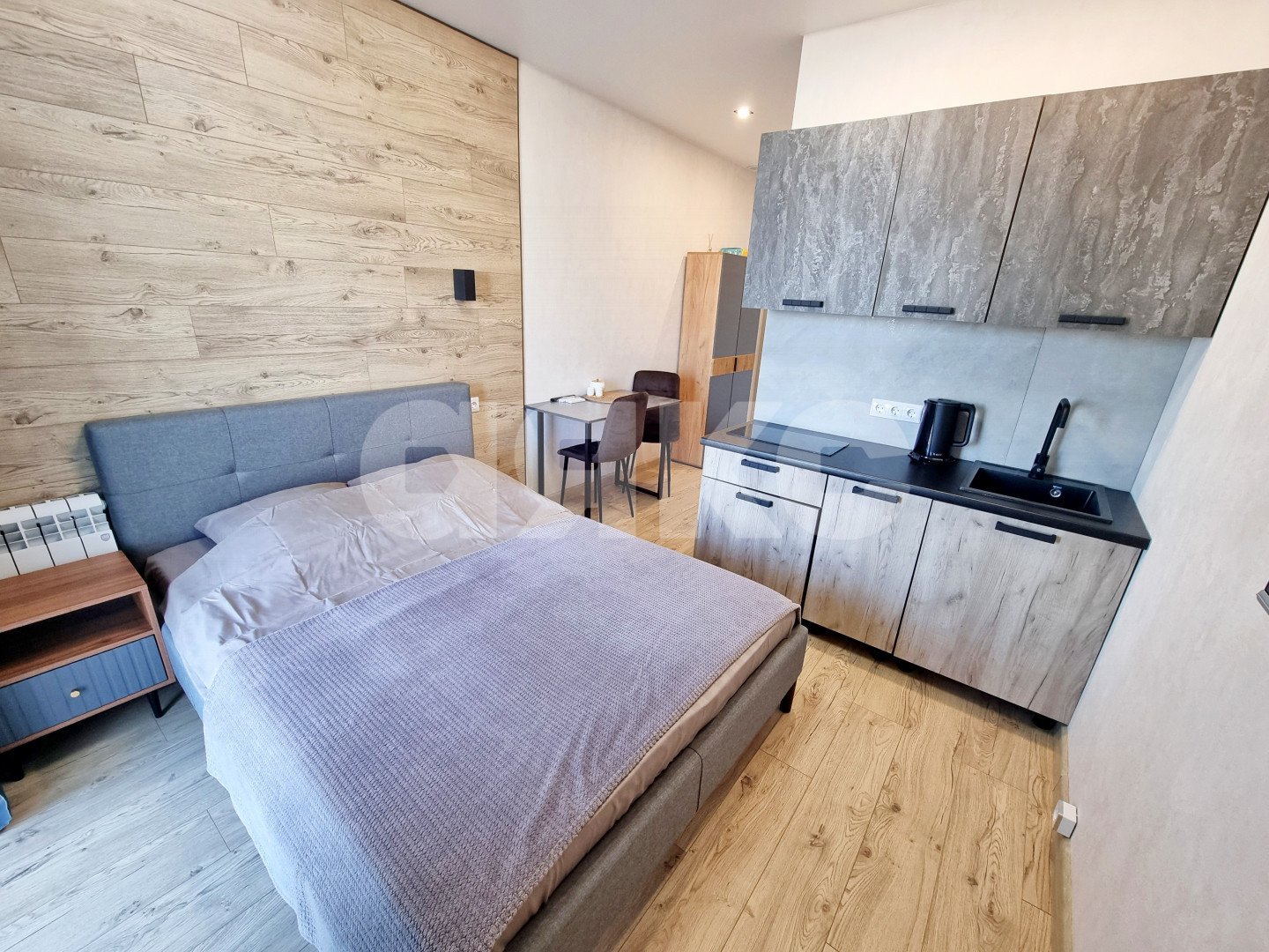 Фото №4: Студия 19 м² - Сочи, Хостинский, жилой комплекс Кислород, мкр. Бытха, ул. Ясногорская, 16/2к1