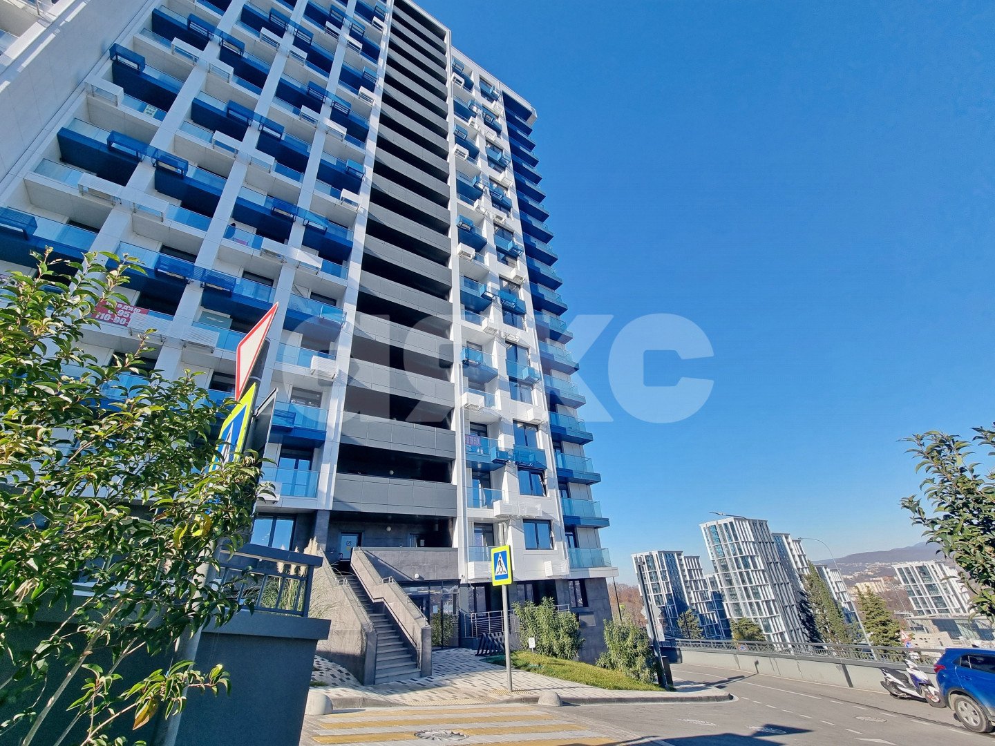 Фото №14: Студия 19 м² - Сочи, Хостинский, жилой комплекс Кислород, мкр. Бытха, ул. Ясногорская, 16/2к1