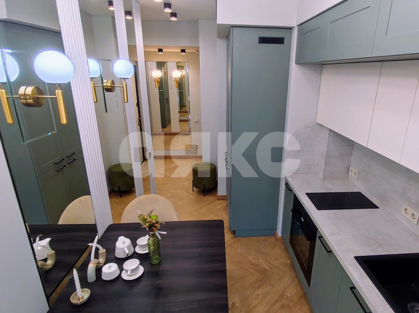 Фото №4: 2-комнатная квартира 31 м² - Сочи, Хостинский, Кудепста, мкр. жилой комплекс Сен-Тропе, ул. Искры, 62