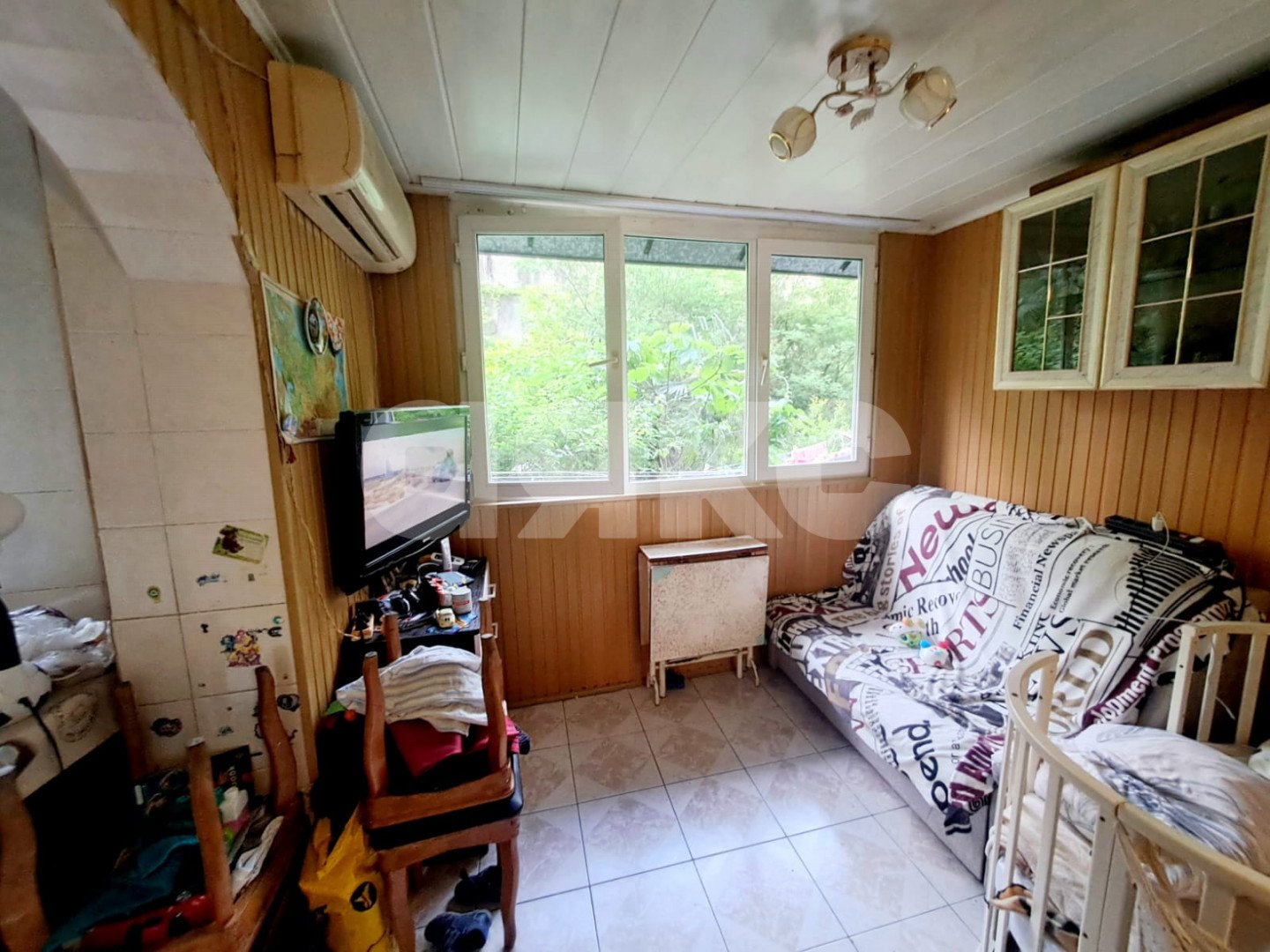 Фото №2: 3-комнатная квартира 48 м² - Сочи, Хостинский, мкр. Приморье, пр-кт Курортный, 98/18