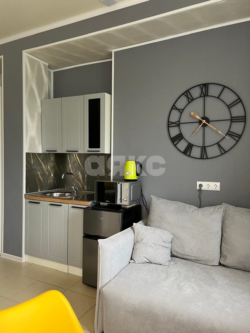 Фото №6: Апартаменты 21 м² - Сочи, Адлерский, Центральный, ж/р Адлер, ул. Гвардейская, 12