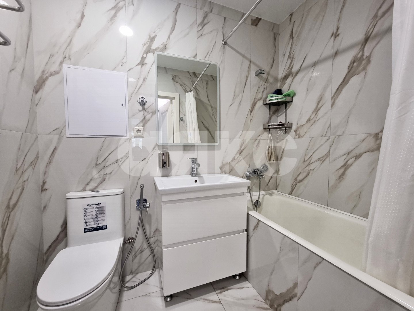 Фото №12: 2-комнатная квартира 57 м² - Сочи, Центральный, мкр. Заречный, ул. Пластунская, 100