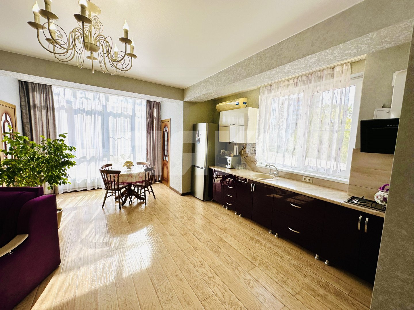 Фото №1: 1-комнатная квартира 50 м² - Сочи, Центральный, мкр. Мамайка, ул. Волжская, 29/1