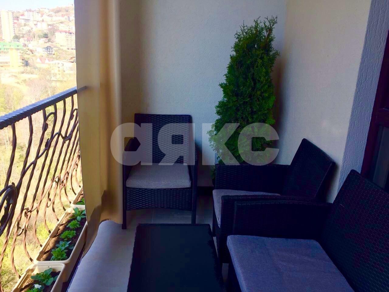 Фото №12: Студия 22 м² - Сочи, Центральный, мкр. Новый Сочи, ул. Санаторная, 48Б