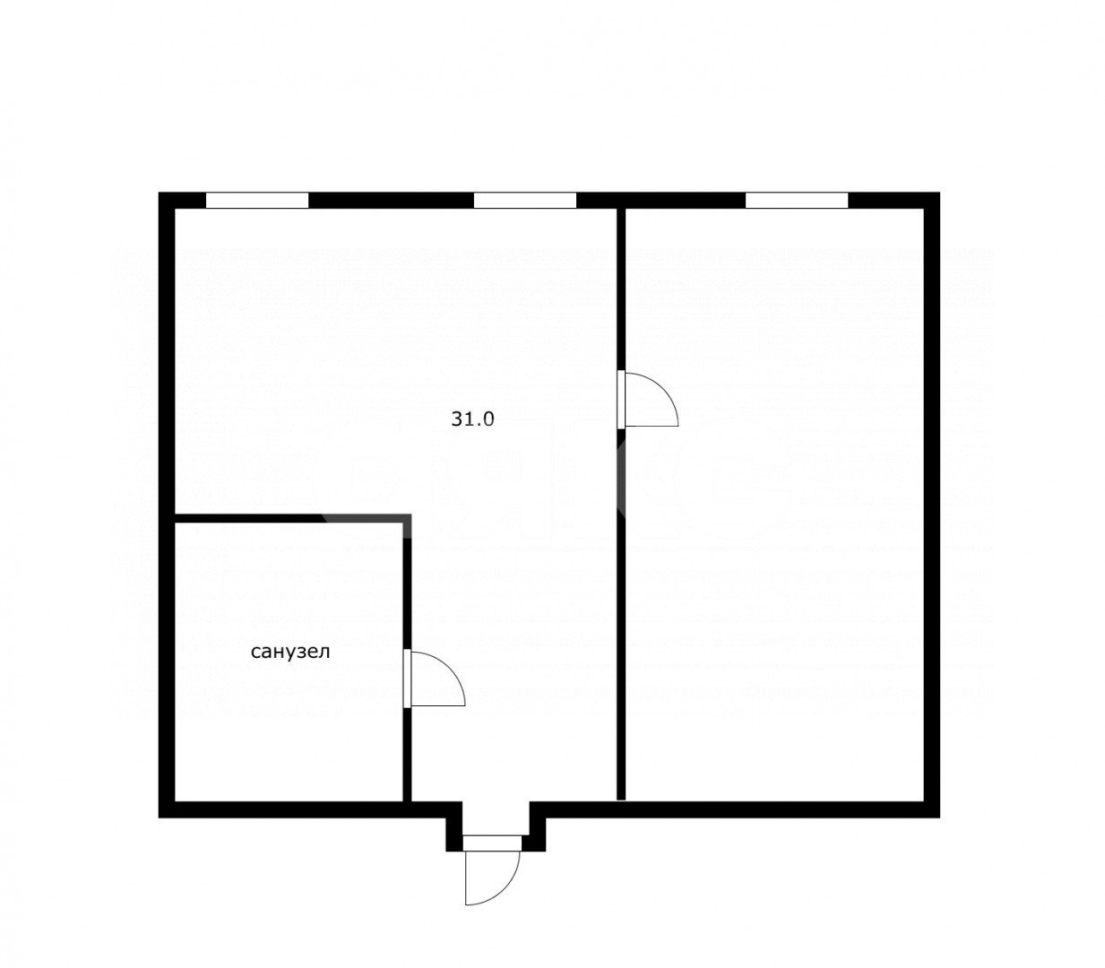 Фото №16: Студия 31 м² - Сочи, Хостинский, мкр. Светлана, ул. Депутатская, 10Е