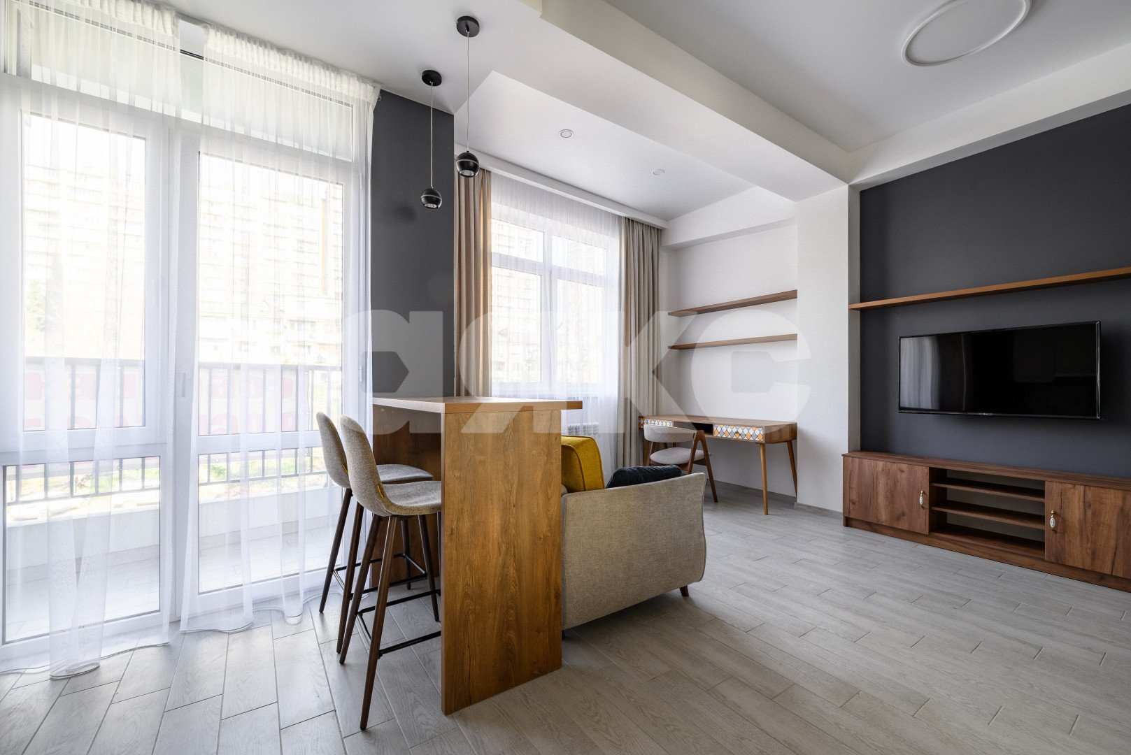 Фото №1: Студия 32 м² - Сочи, Центральный, мкр. Донская, пер. Донской, 22Б/1