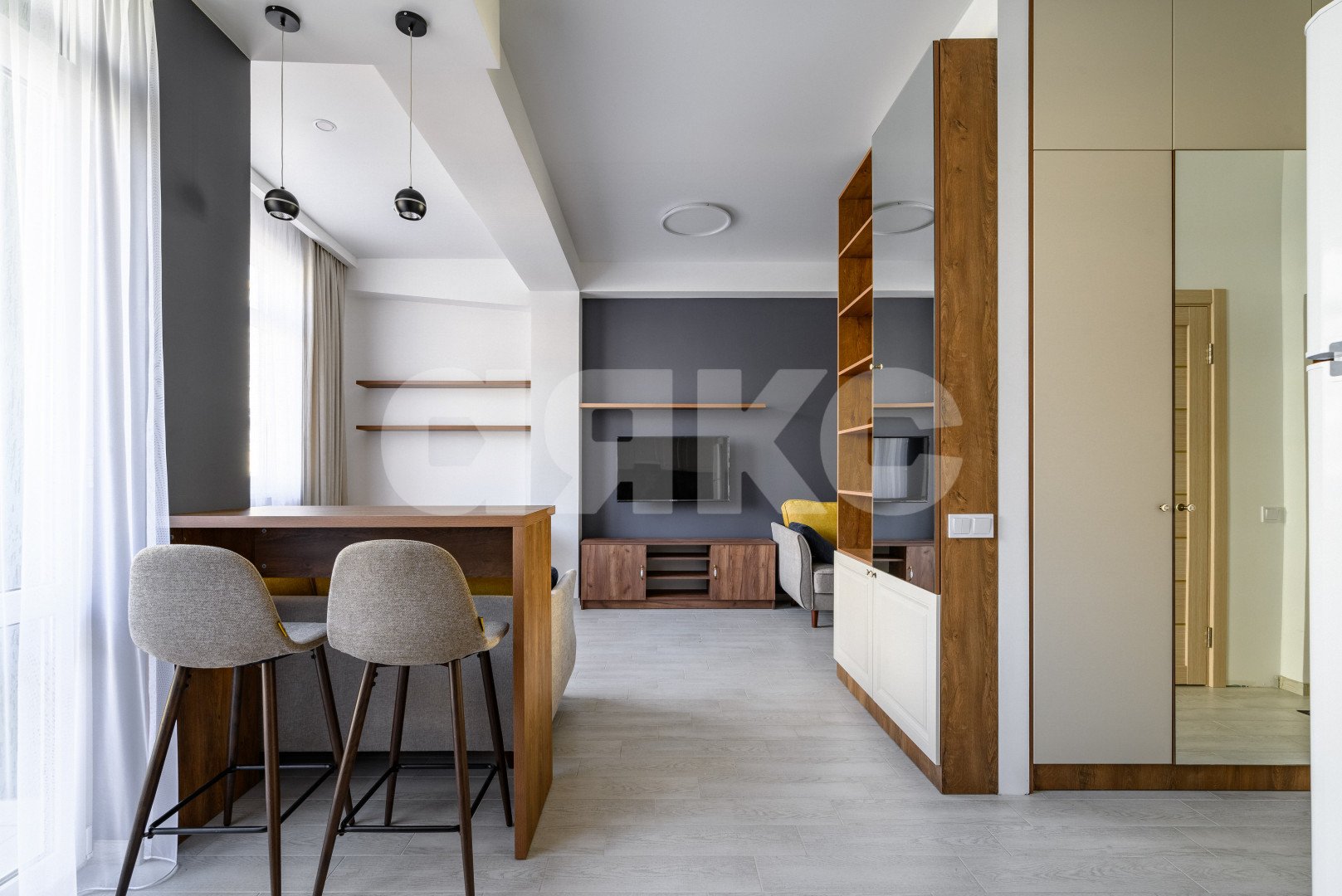 Фото №3: Студия 32 м² - Сочи, Центральный, мкр. Донская, пер. Донской, 22Б/1