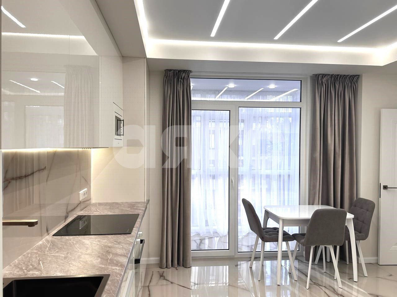 Фото №11: 1-комнатная квартира 39 м² - Сочи, Центральный, Донская, мкр. жилой комплекс Новая Заря, ул. Донская, 108А