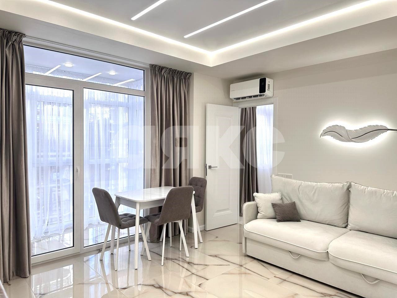 Фото №10: 1-комнатная квартира 39 м² - Сочи, Центральный, Донская, мкр. жилой комплекс Новая Заря, ул. Донская, 108А