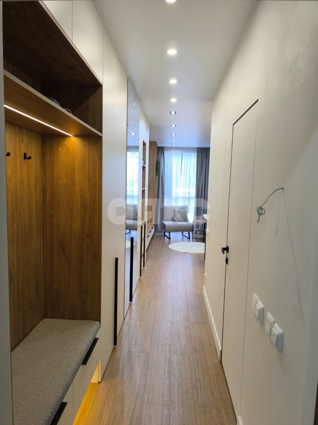 Фото №9: Студия 24 м² - Сочи, Хостинский, мкр. Бытха, ул. Ясногорская, 16/8к2