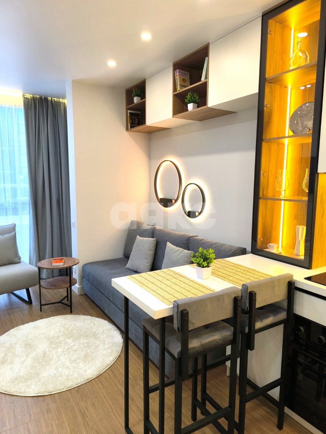 Фото №1: Студия 24 м² - Сочи, Хостинский, мкр. Бытха, ул. Ясногорская, 16/8к2