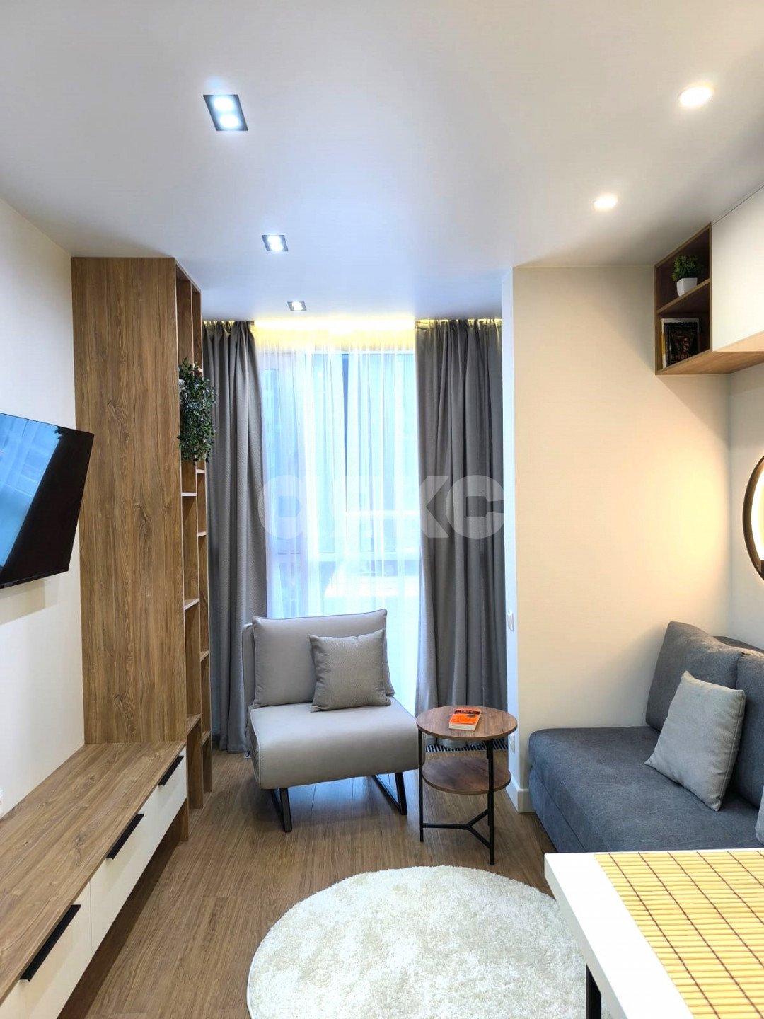 Фото №3: Студия 24 м² - Сочи, Хостинский, мкр. Бытха, ул. Ясногорская, 16/8к2