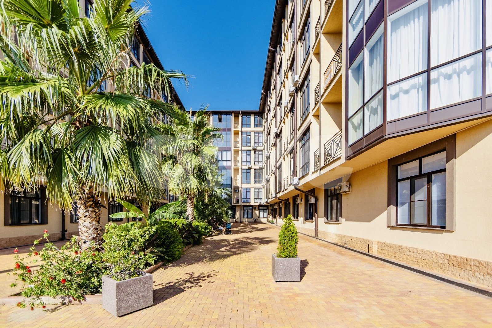 Фото №25: 1-комнатная квартира 34 м² - Сочи, Весёлое, мкр. жилой комплекс Грин Сейл Парк, ул. Весёлая, 82/1