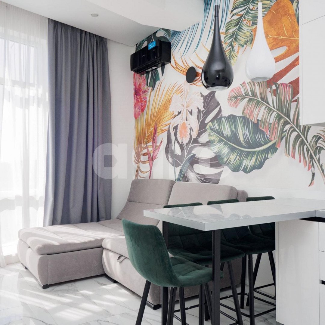 Фото №7: 1-комнатная квартира 34 м² - Сочи, Весёлое, мкр. жилой комплекс Грин Сейл Парк, ул. Весёлая, 82/1