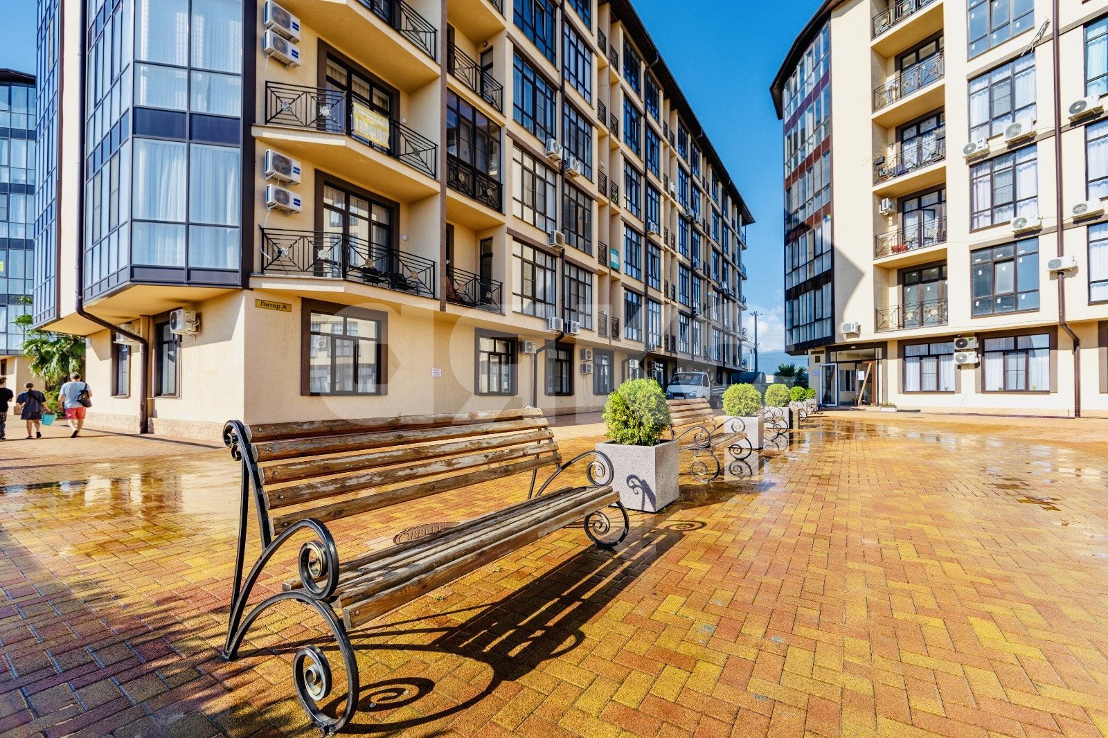 Фото №26: 1-комнатная квартира 34 м² - Сочи, Весёлое, мкр. жилой комплекс Грин Сейл Парк, ул. Весёлая, 82/1