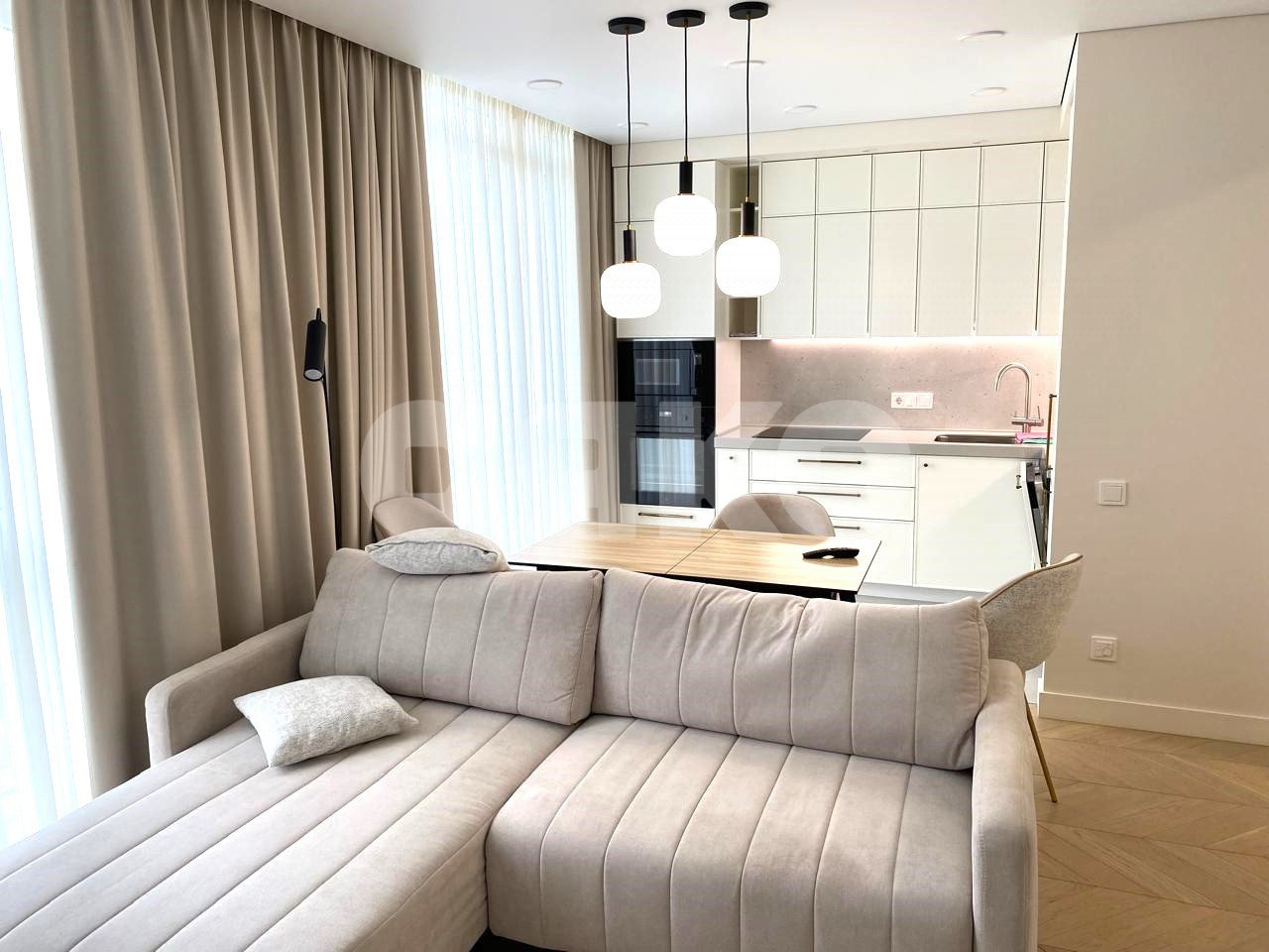 Фото №4: 3-комнатная квартира 64 м² - Сочи, Центральный, Заречный, мкр. жилой комплекс Раз.Два.Три!, ул. Пластунская, 123Ак1