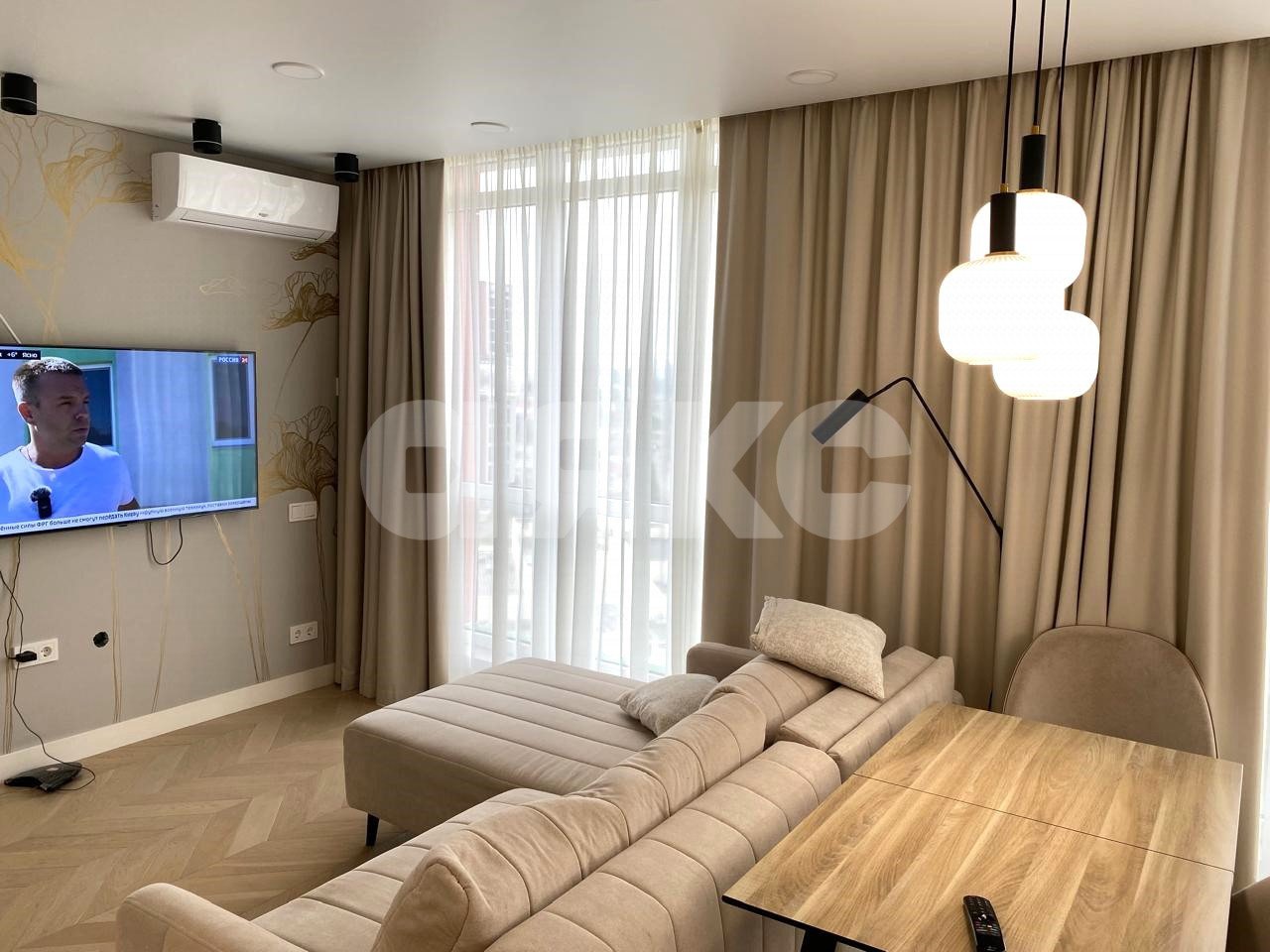 Фото №2: 3-комнатная квартира 64 м² - Сочи, Центральный, Заречный, мкр. жилой комплекс Раз.Два.Три!, ул. Пластунская, 123Ак1