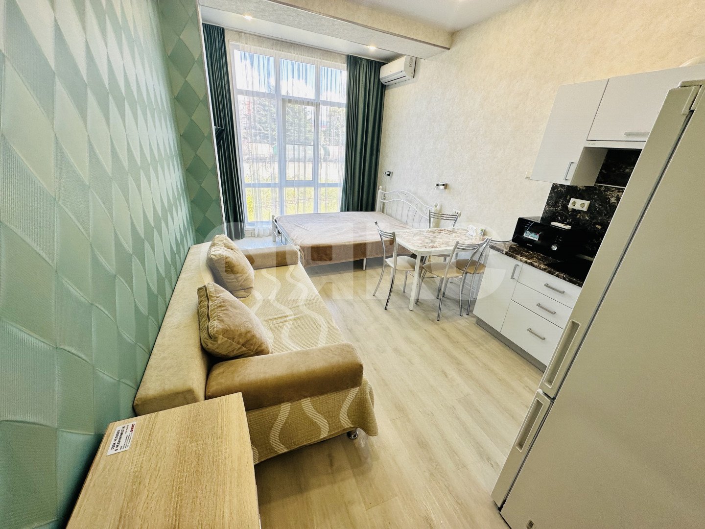 Фото №3: Студия 26 м² - Сочи, Весёлое, мкр. жилой комплекс Грин Сейл Парк, ул. Весёлая, 82/1