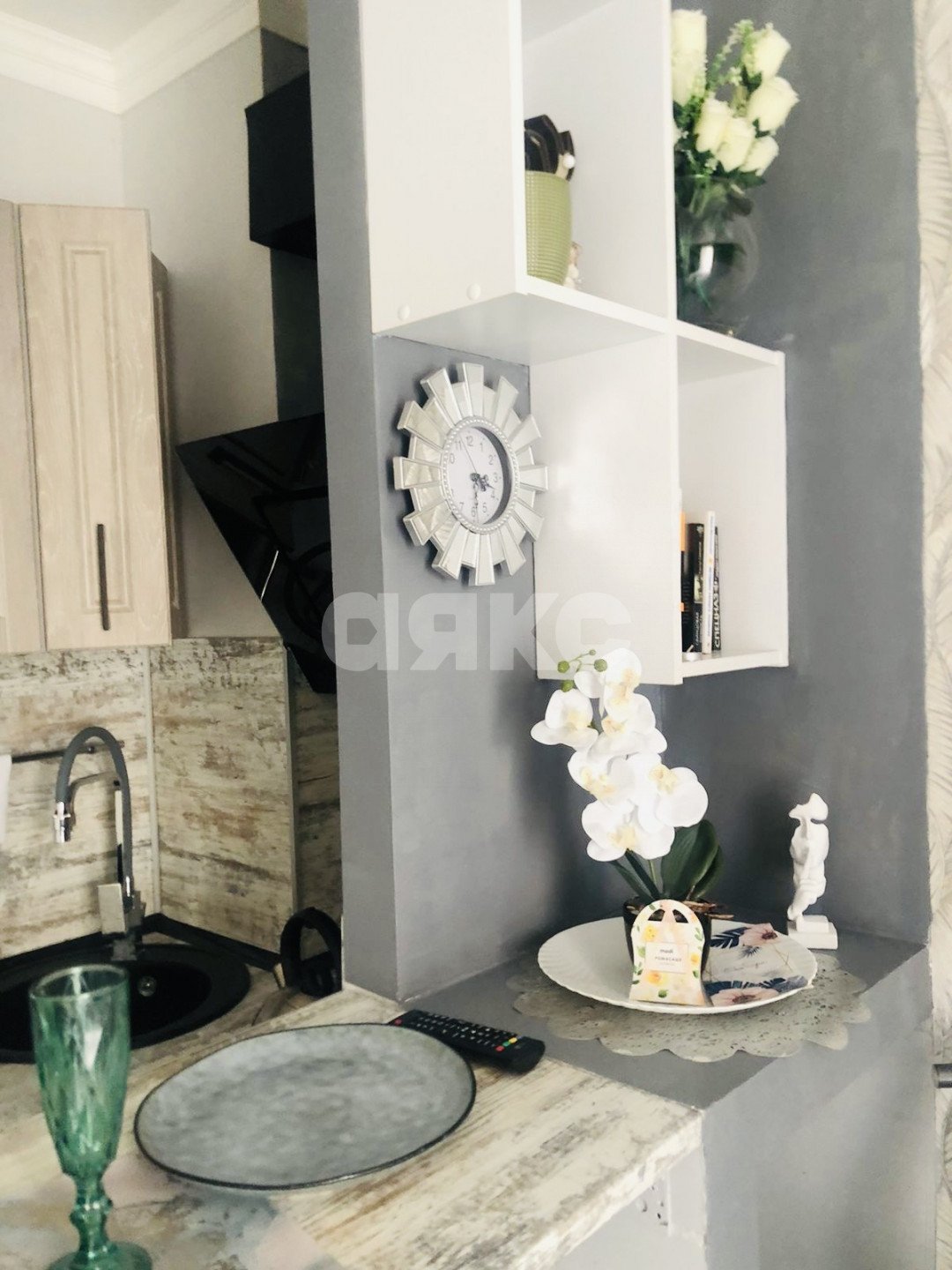 Фото №7: Апартаменты 26 м² - Сочи, Адлерский, Адлер, Курортный Городок, мкр. жилой комплекс Мадрид Парк-2, ул. Ленина, 219А/1