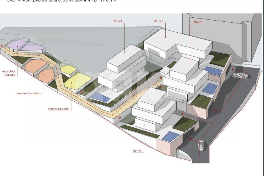 Фото №2: Земельный участок под ИЖС 22 сот. - Сочи, Центральный, мкр. Новый Сочи, ул. А-147, 176-й километр
